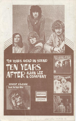 Ten Years After Handbill