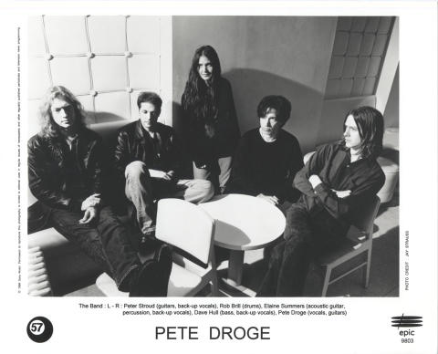 Pete Droge Promo Print