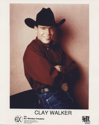 Clay Walker Promo Print