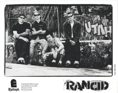 Rancid Promo Print