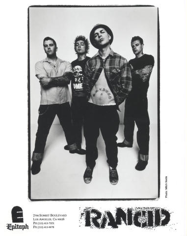 Rancid Promo Print