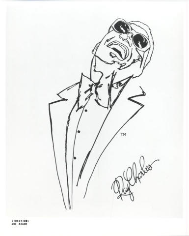 Ray Charles Promo Print