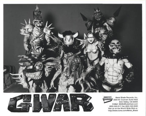 GWAR Promo Print
