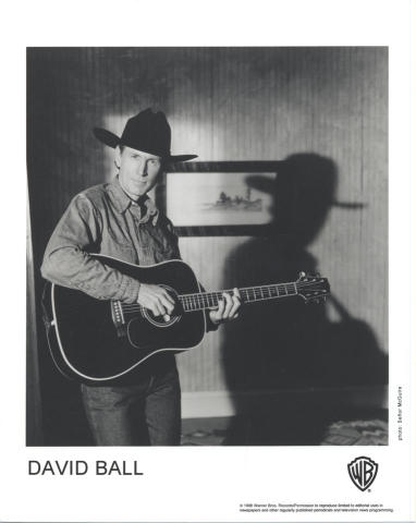 David Ball Promo Print