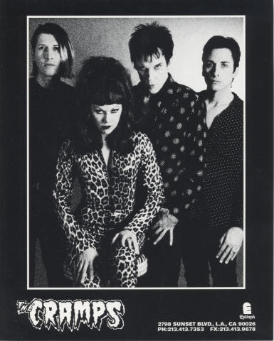 The Cramps Promo Print