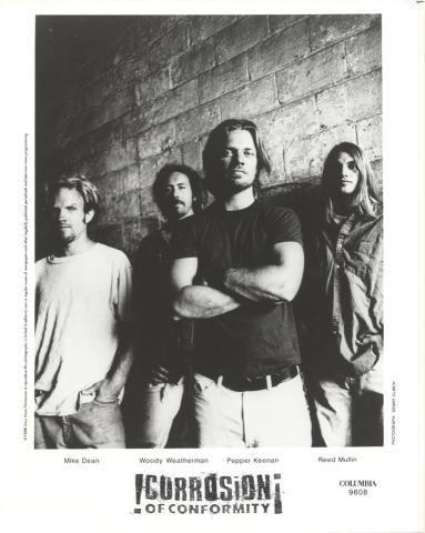 Corrosion of Conformity Promo Print