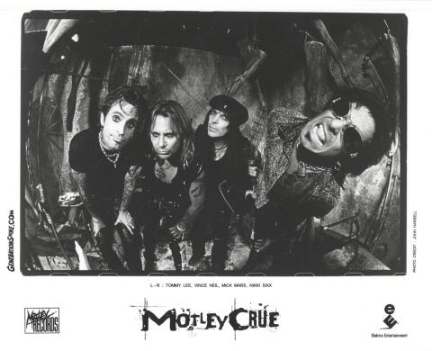 Motley Crue Promo Print