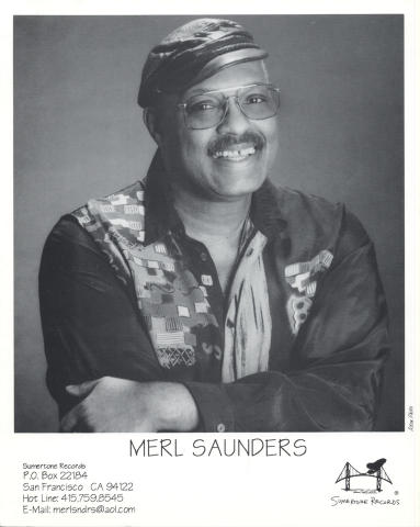 Merl Saunders Promo Print