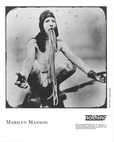 Marilyn Manson Promo Print