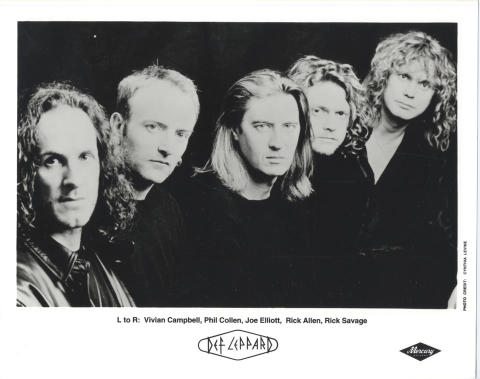 Def Leppard Promo Print