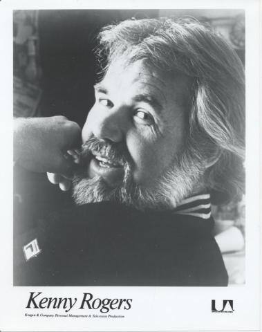 Kenny Rogers Promo Print