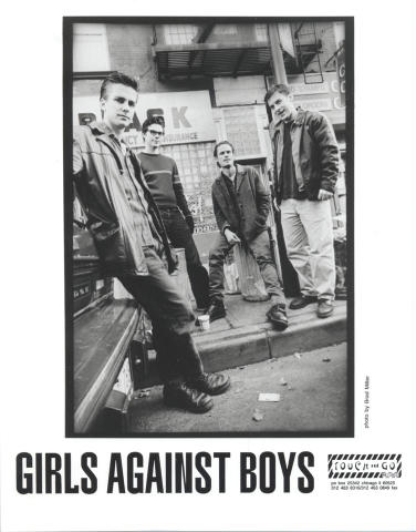 Girls Against Boys Promo Print