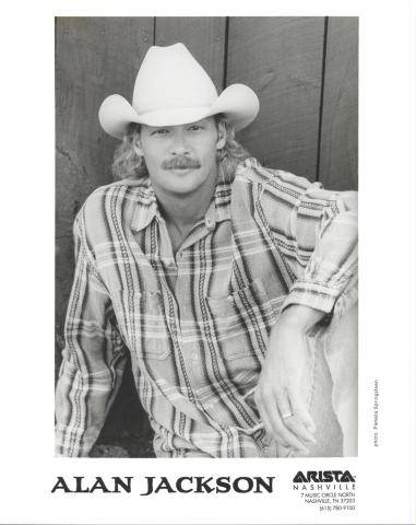 Alan Jackson Promo Print