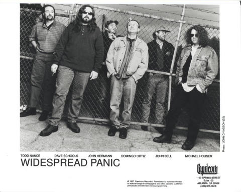 Widespread Panic Promo Print