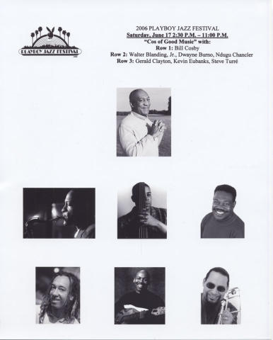 Playboy Jazz Festival Promo Print