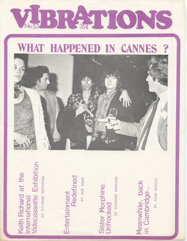 Vibrations No. 53 Handbill