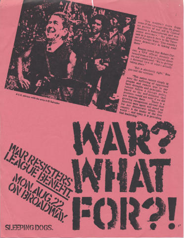 Sleeping Dogs Handbill