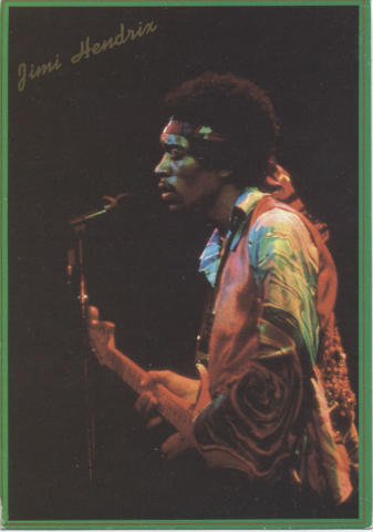 Jimi Hendrix Postcard