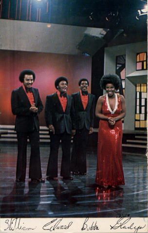 Gladys Knight and the Pips Postcard