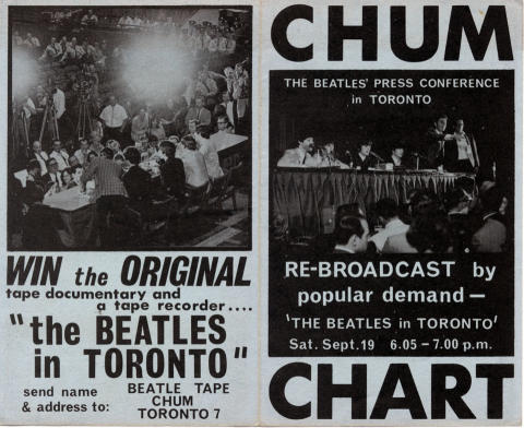 Chum Chart Handbill