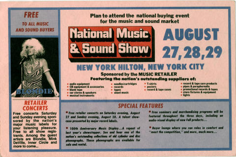 Blondie Postcard