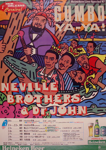 The Neville Brothers Poster