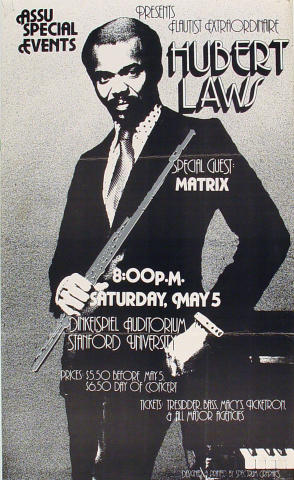 Hubert Laws Poster