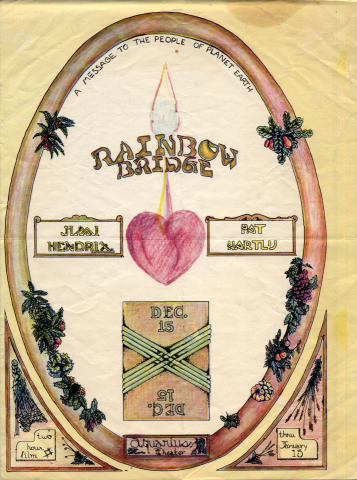 Rainbow Bridge Handbill