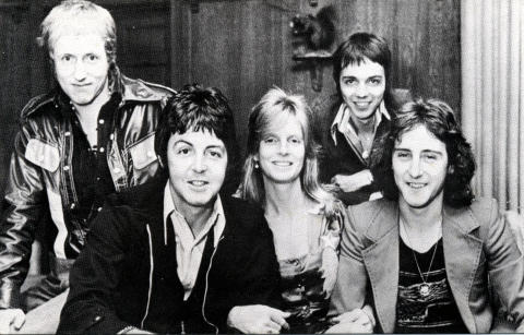 Paul McCartney & Wings Postcard