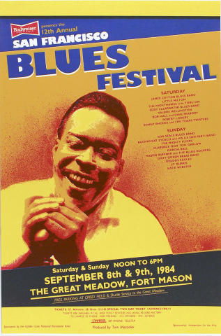 James Cotton Blues Band Poster