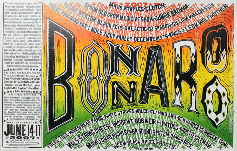 Bonnaroo Festival Poster
