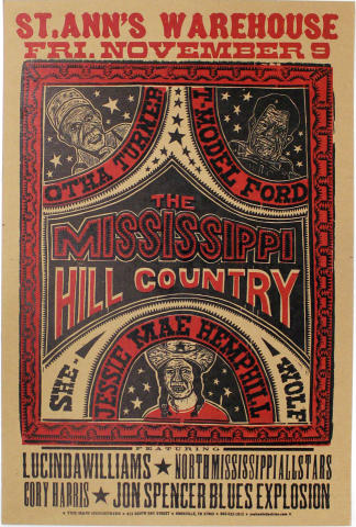 The Mississippi Hill Country Festival Poster