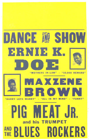 Ernie K-Doe Poster