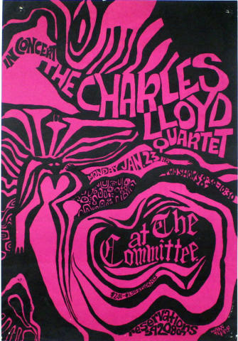 Charles Lloyd Quartet Poster