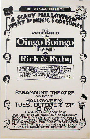 Oingo Boingo Poster
