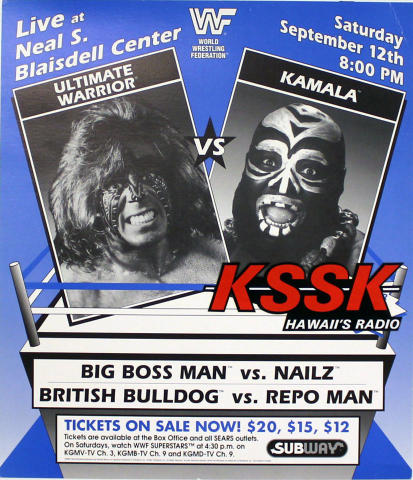 Ultimate Warrior Poster