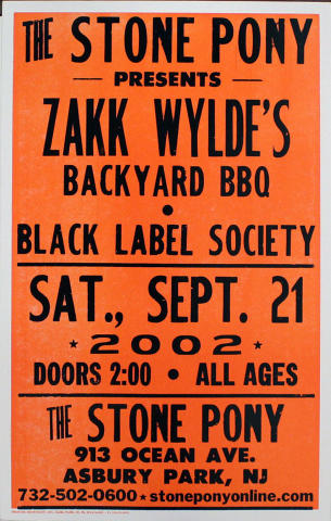 Zakk Wylde Poster