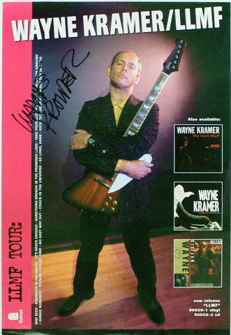 Wayne Kramer Poster