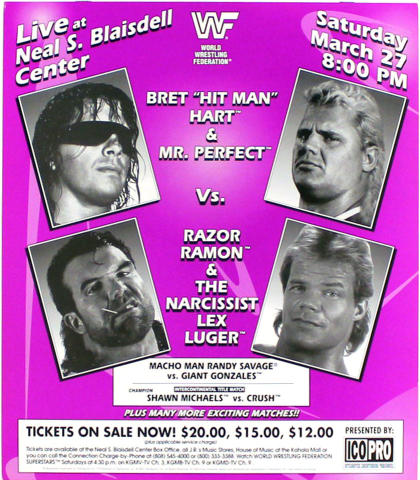 World Wrestling Federation Poster