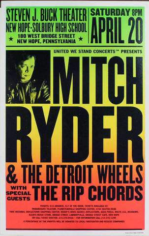 Mitch Ryder and the Detroit Wheels Poster