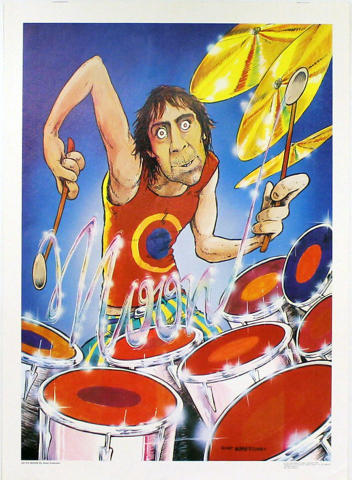 Keith Moon Poster