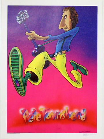 Pete Townshend Poster