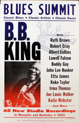 B.B. King Poster
