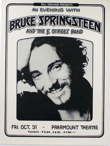 Bruce Springsteen & the E Street Band Poster