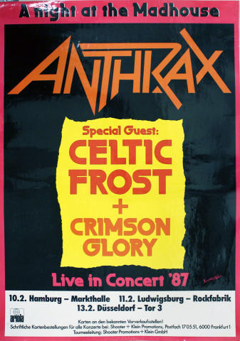 Anthrax Poster