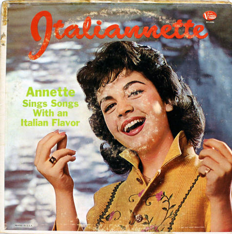 Annette Funicello Vinyl 12"