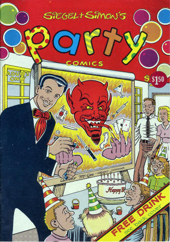 Siegel + Simon's Party Comics