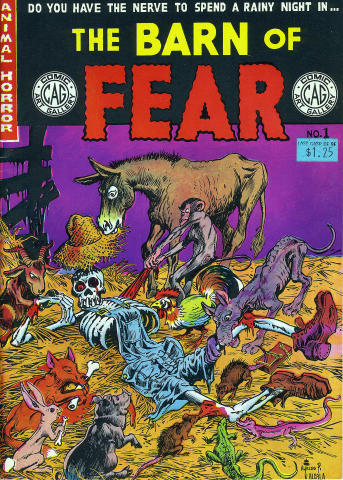 Comic Art: The Barn Of Fear
