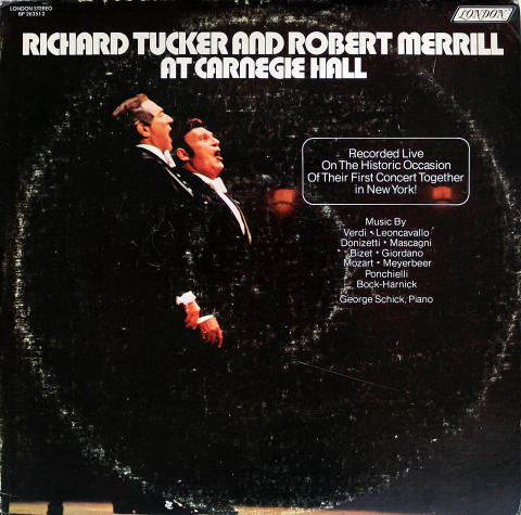 Richard Tucker Vinyl 12"