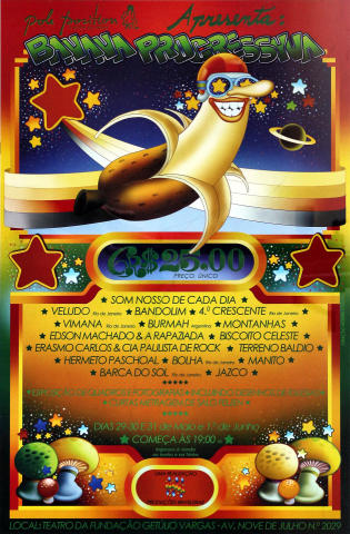 Banana Progressyva Festival Poster